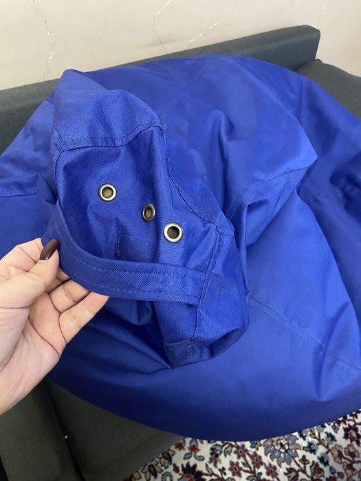 Крісло мішок синього кольору