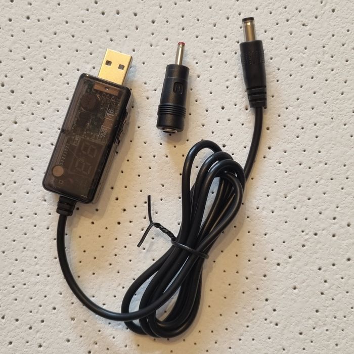 Адаптер для роутера 9-12v універсальний від павербанка