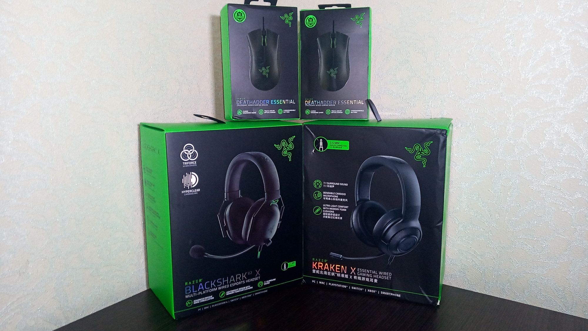 Мишка ігрова RAZER  DeathAdder Essential USB Black 6400DPI