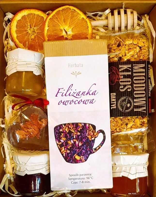 Kosz prezentowy spichlerz zdrowia HIT ŚWIĄT !