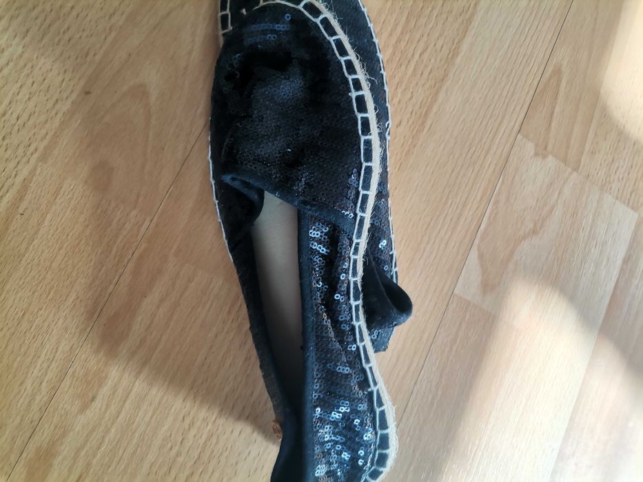 Buty espadryle czarne