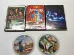 6 DVDs (Toy Story, Ratatui, Avatar, Pirata, Aristogatos e Alice)