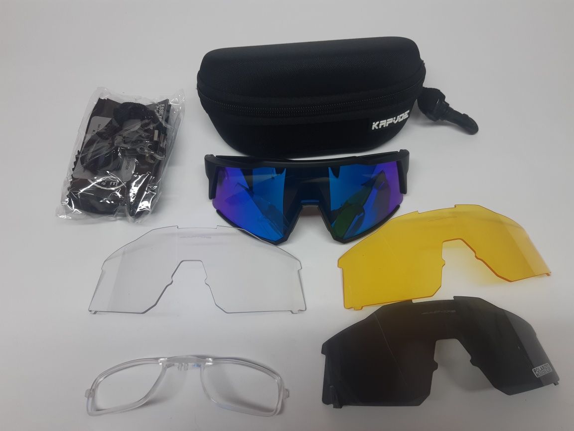Sportowe okulary przeciwsłoneczne