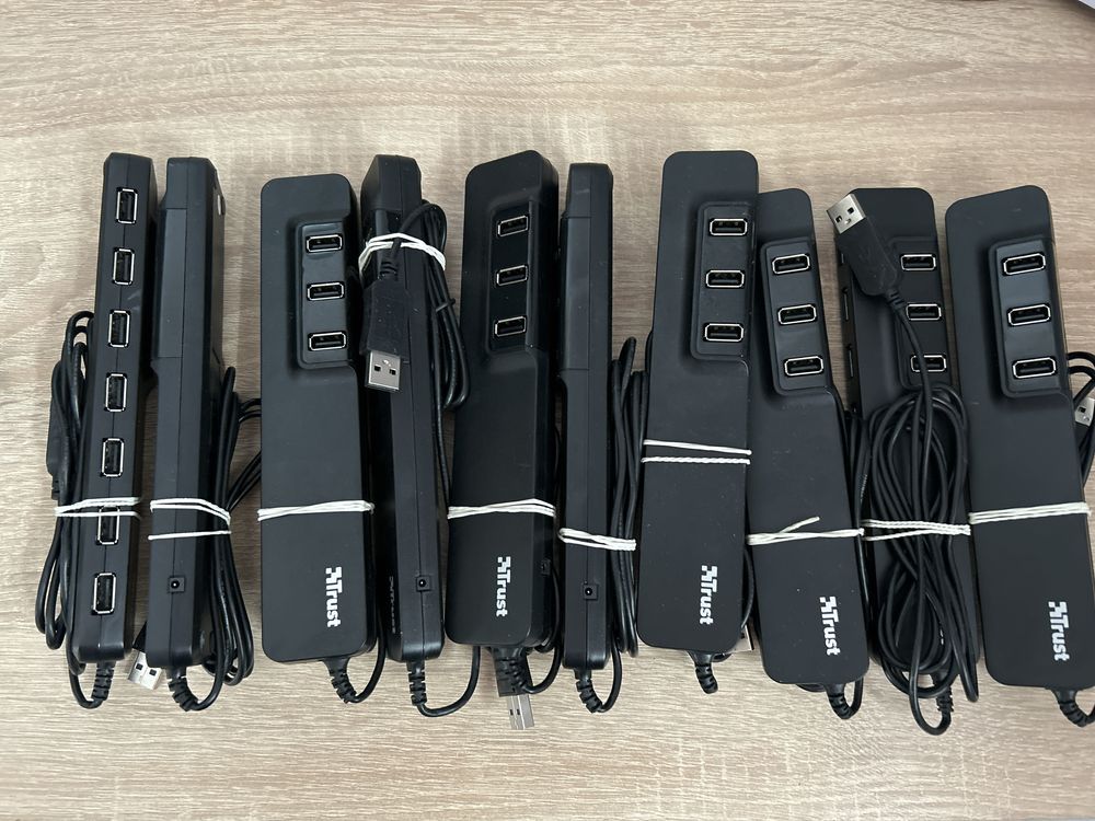 Trust usb! 10x port usb hub 2.0- cena za sztuke