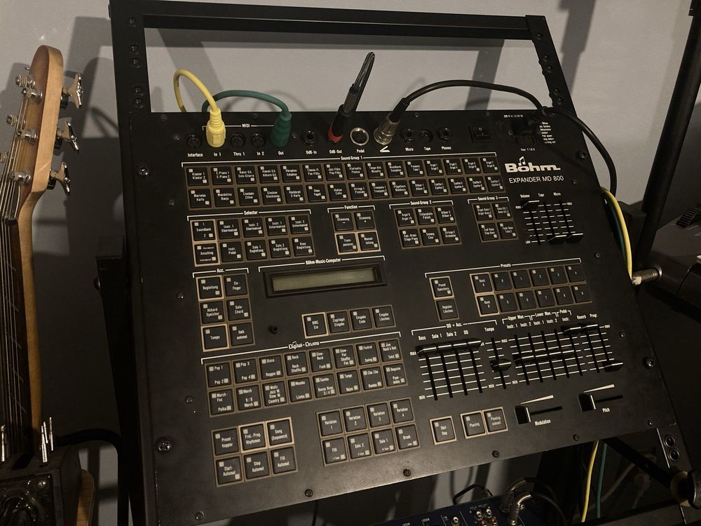 Syntezator Böhm MD800 Rack yamaha organy reverb Boehm Bohm