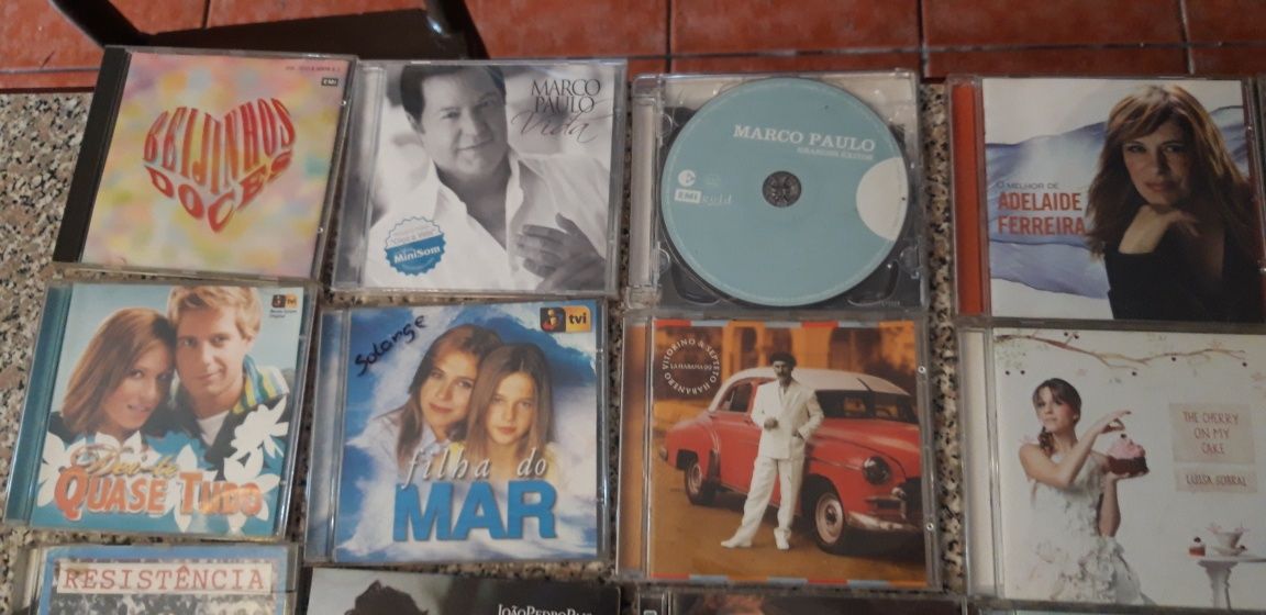 Conjunto de 25 Cds Originais Música Portuguesa