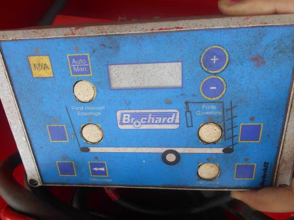 Espalhador de estrume Brochard de 15,5T