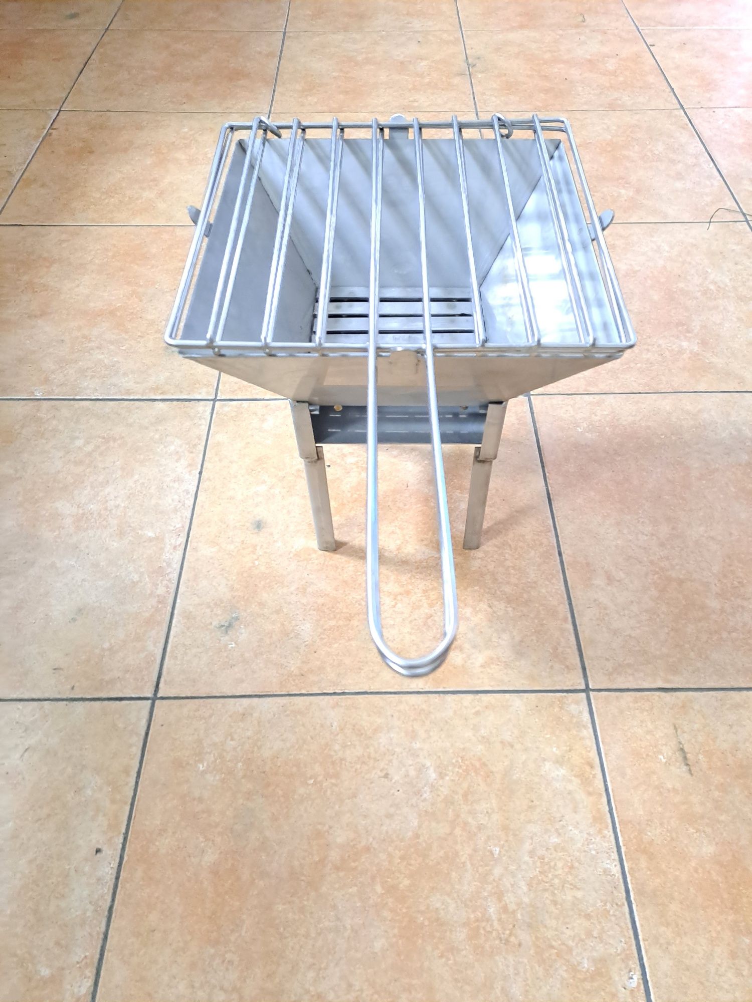 Fogareiro em chapa  inox
