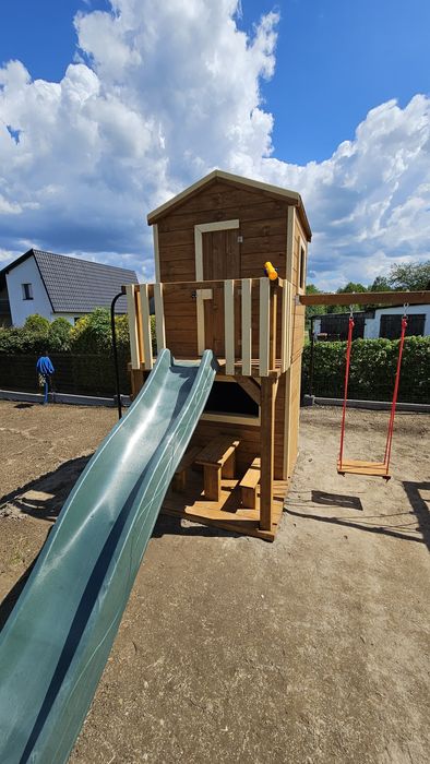 Duży drewniany plac zabaw model NINJAGO