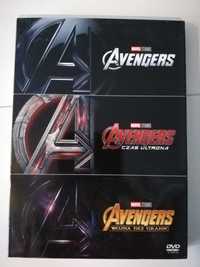 Avengers 1, 2, 3 filmy DVD