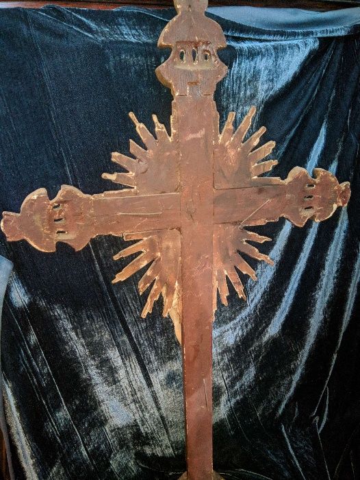 Crucifixo Cristo Madeira Séc XIX