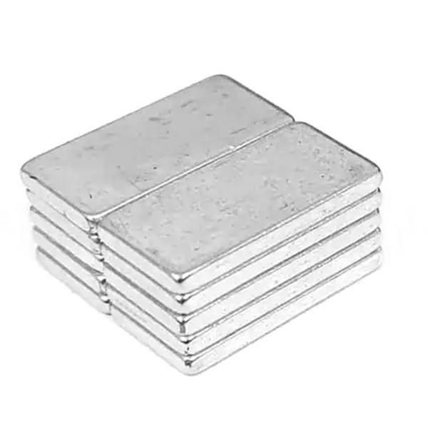 Magnes neodymowy płaski 20x10x1,5 10szt mocne magnez 20 10 1,5