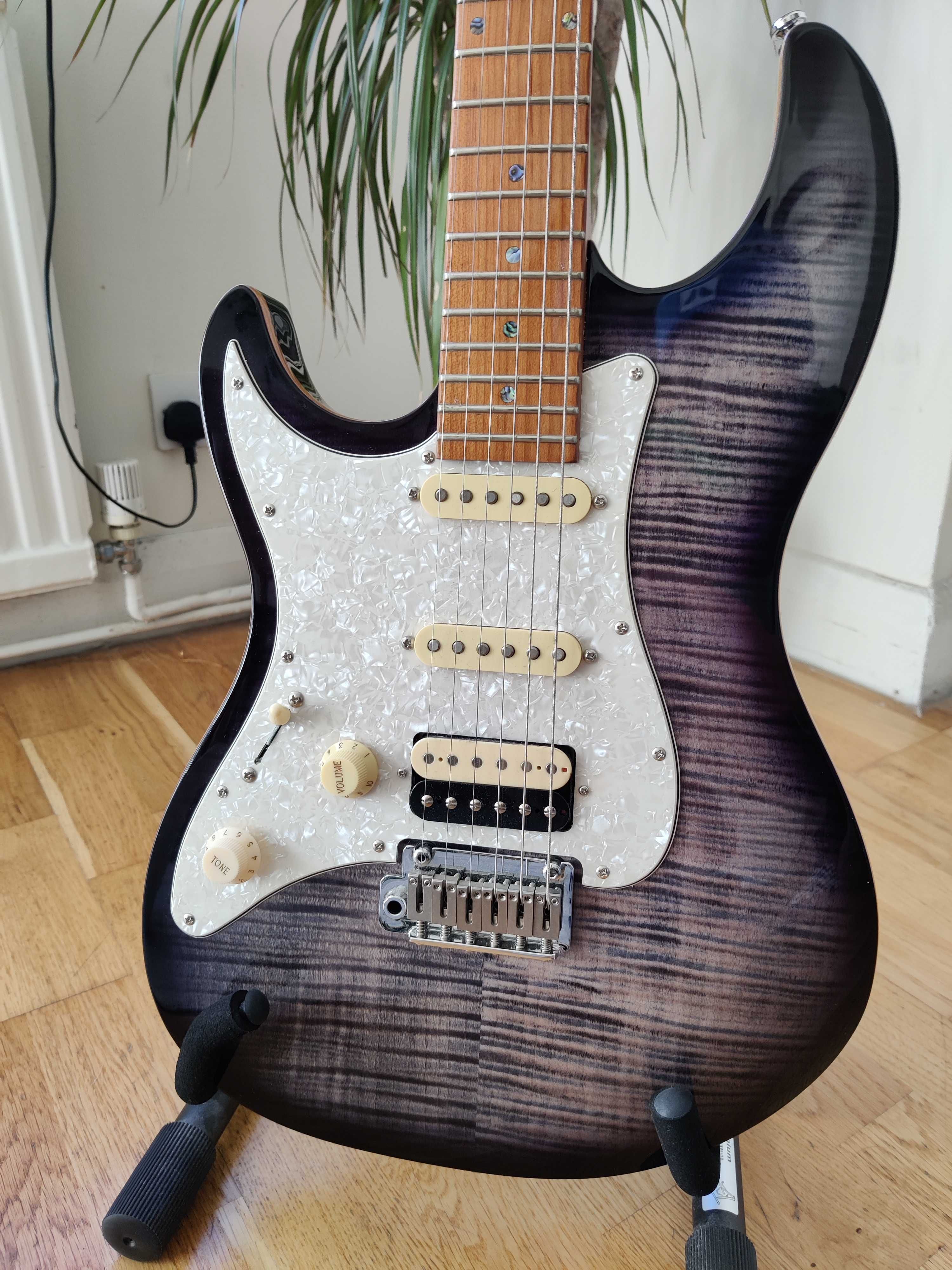 Sire Larry Carlton S7 HSS Strat Esquerdino Canhoto Guitarra Eléctrica
