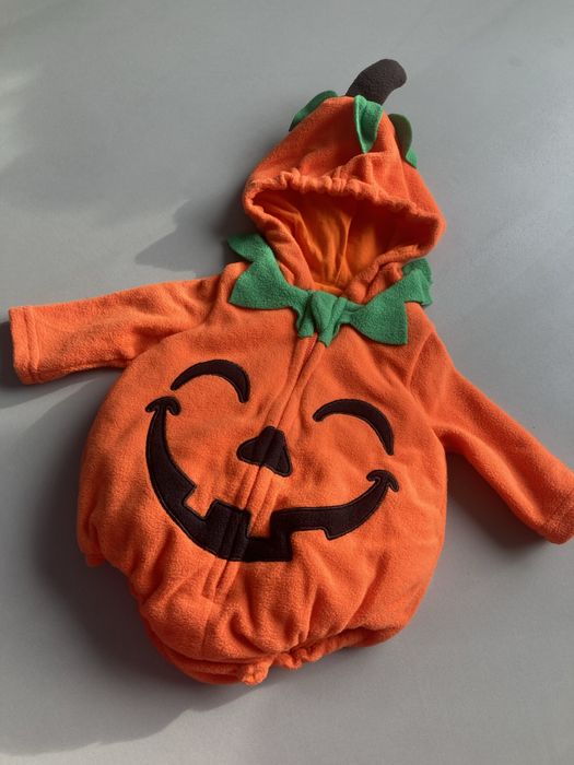 Strój karnawałowy przebranie halloween dynia 62 cm