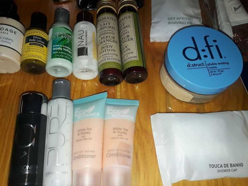Lote de produtos de beleza