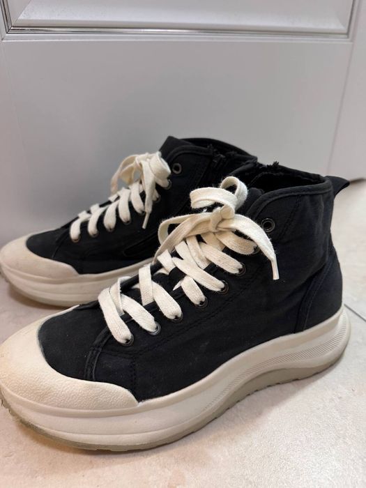 Zara высокие кеды, кроссовки, хайтопы размер 37