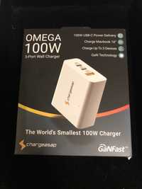 Ładowarka Omega USB-C GAN o mocy  100 W