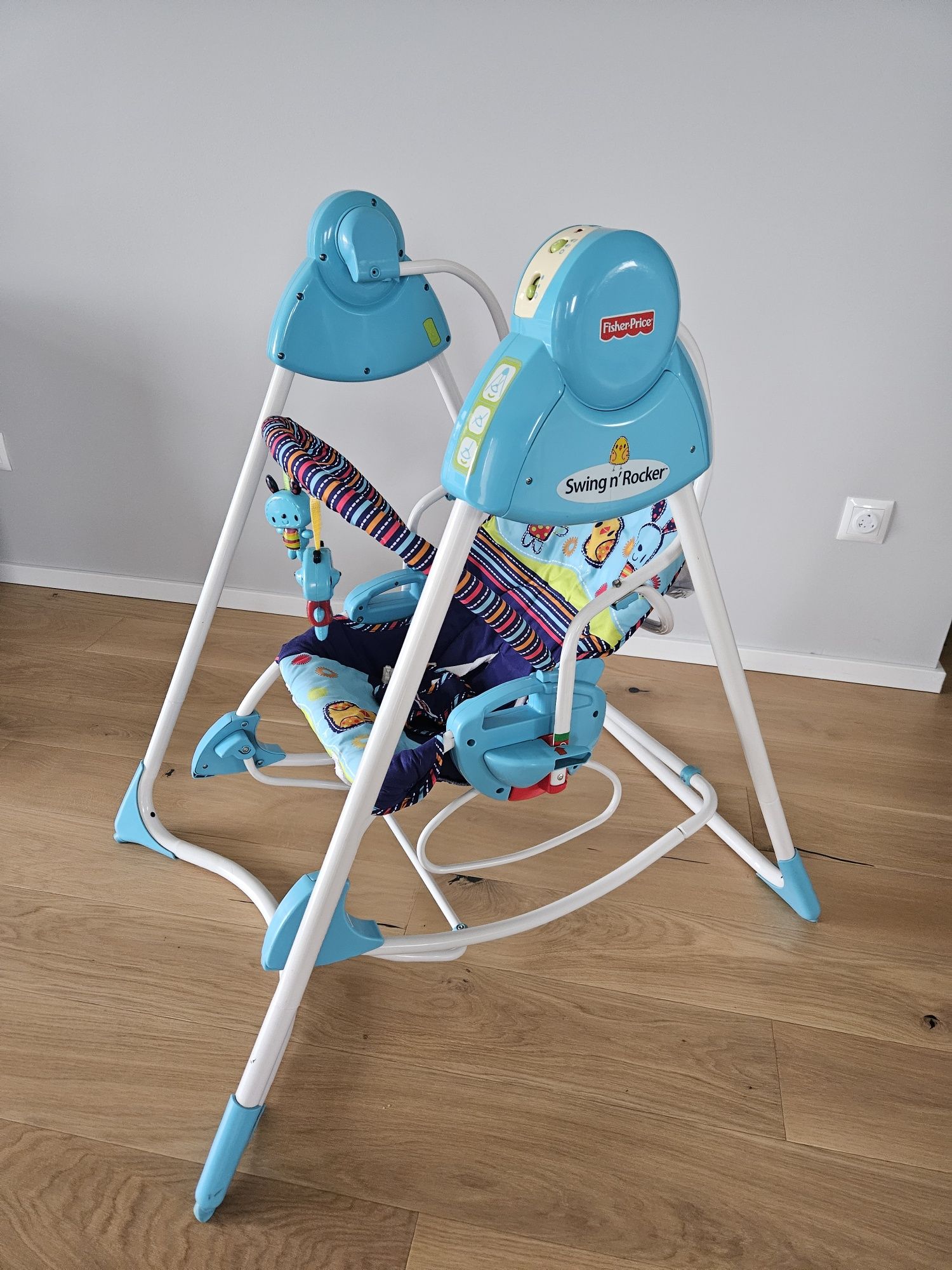 Huśtawka bujak fisher price 3w1