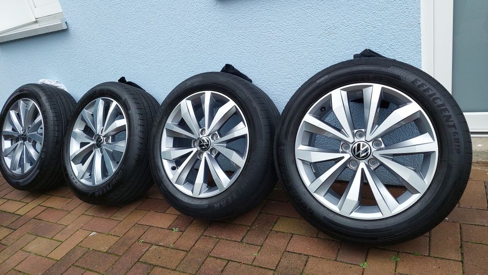 Oryginalne alufelgi VW T-Roc 7jx17 z Niemiec
