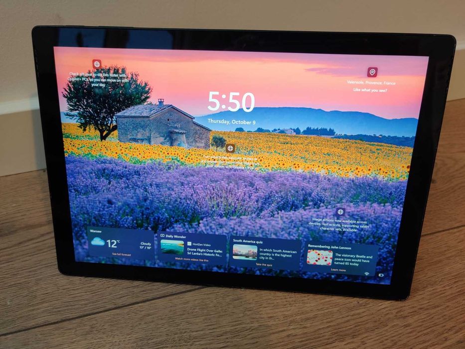 Microsoft Surface Pro 7, i5-1035G4, 8GB RAM, 128GB NVME - czarny