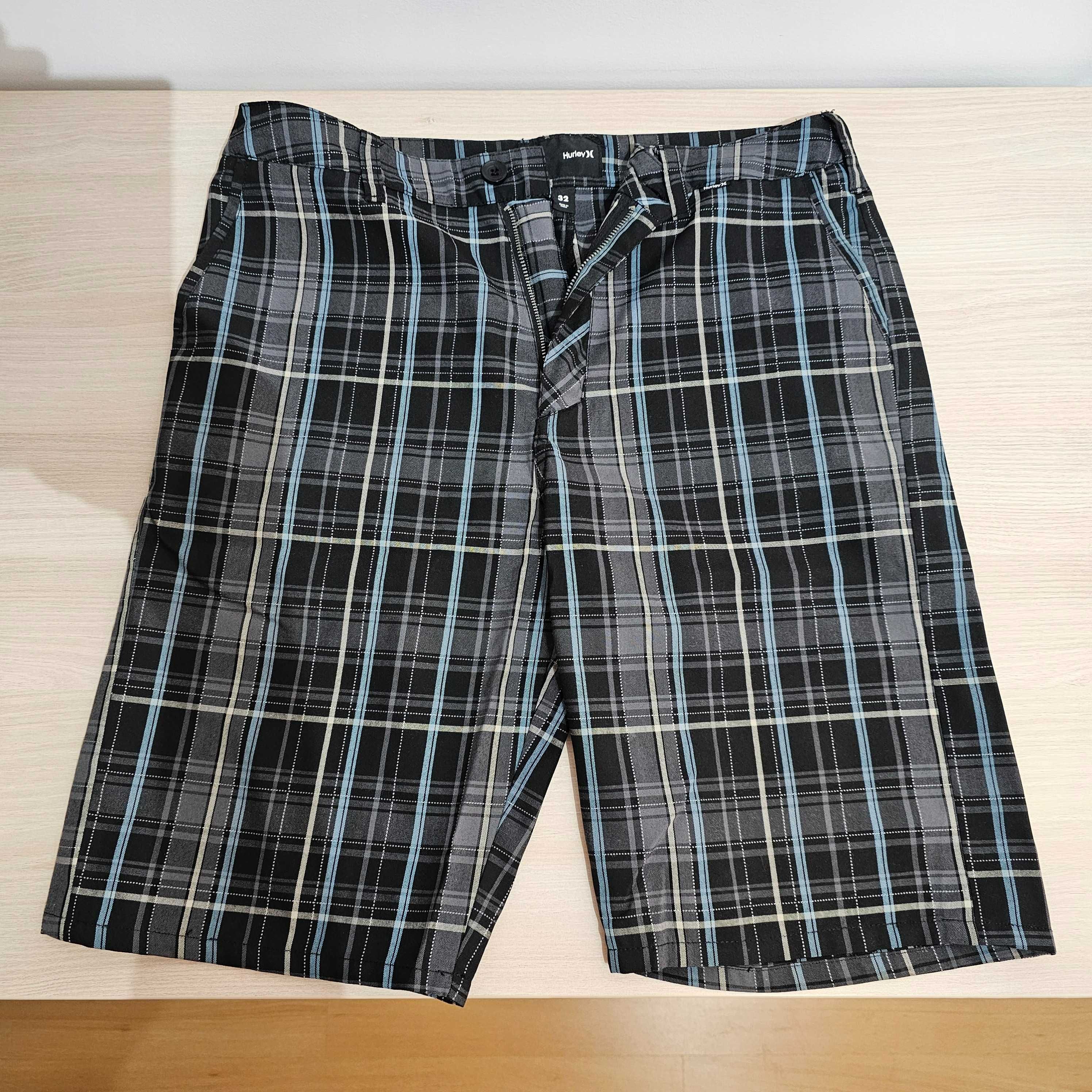 Calções Hurley xadrez