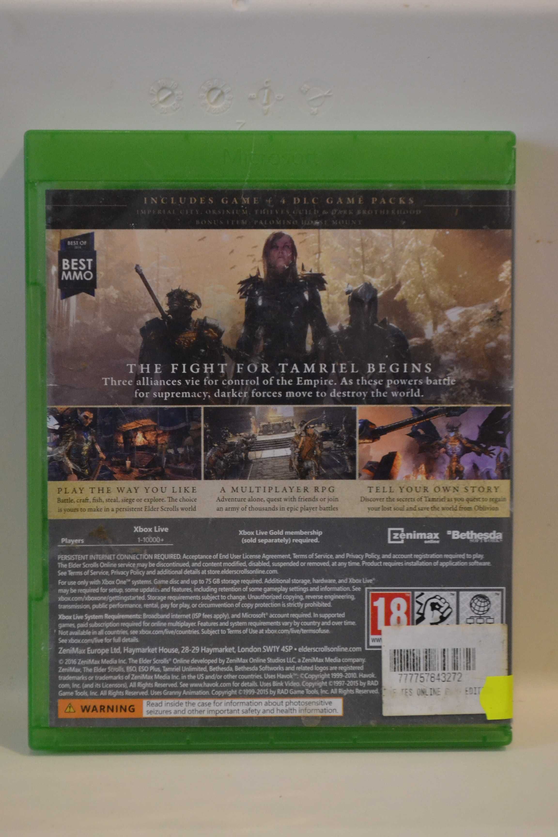 The Edler Scrolls Online: Gold Edition  Xbox One