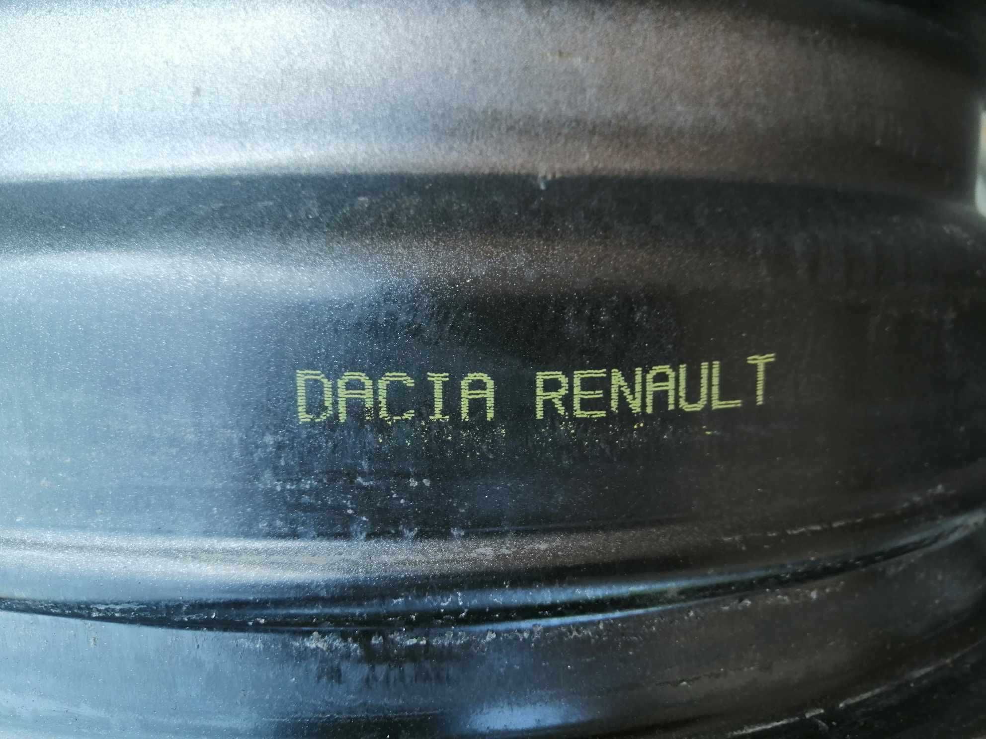 Felgi stalowe Dacia Duster 16 cali ET 50 rozstaw śrub 5x114,3 oryginał