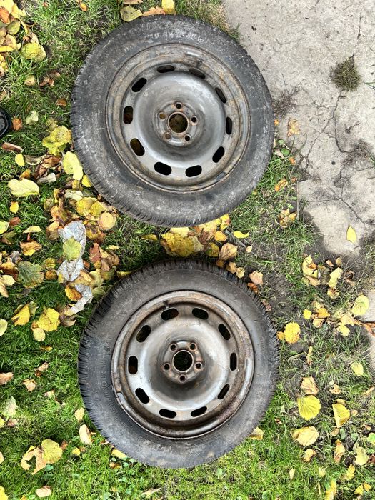 Opony z felgami 5x112 185x60 R15 7mm