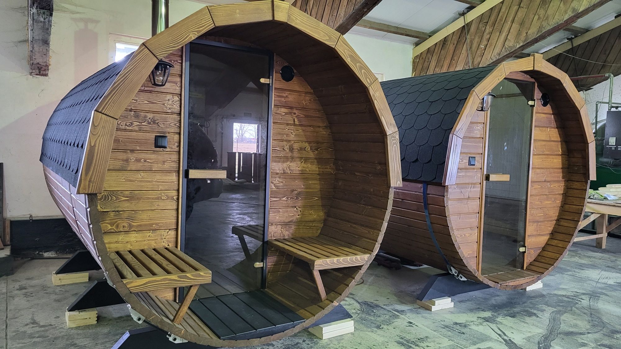 Sauna ogrodowa. Okazja.