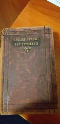 1878г Библия Оксфорд старинная атикварная редкость карманный вариант