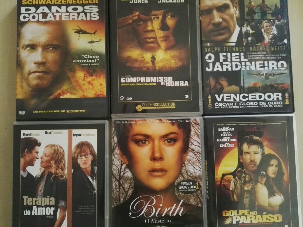 40 DVDs originais p/despachar