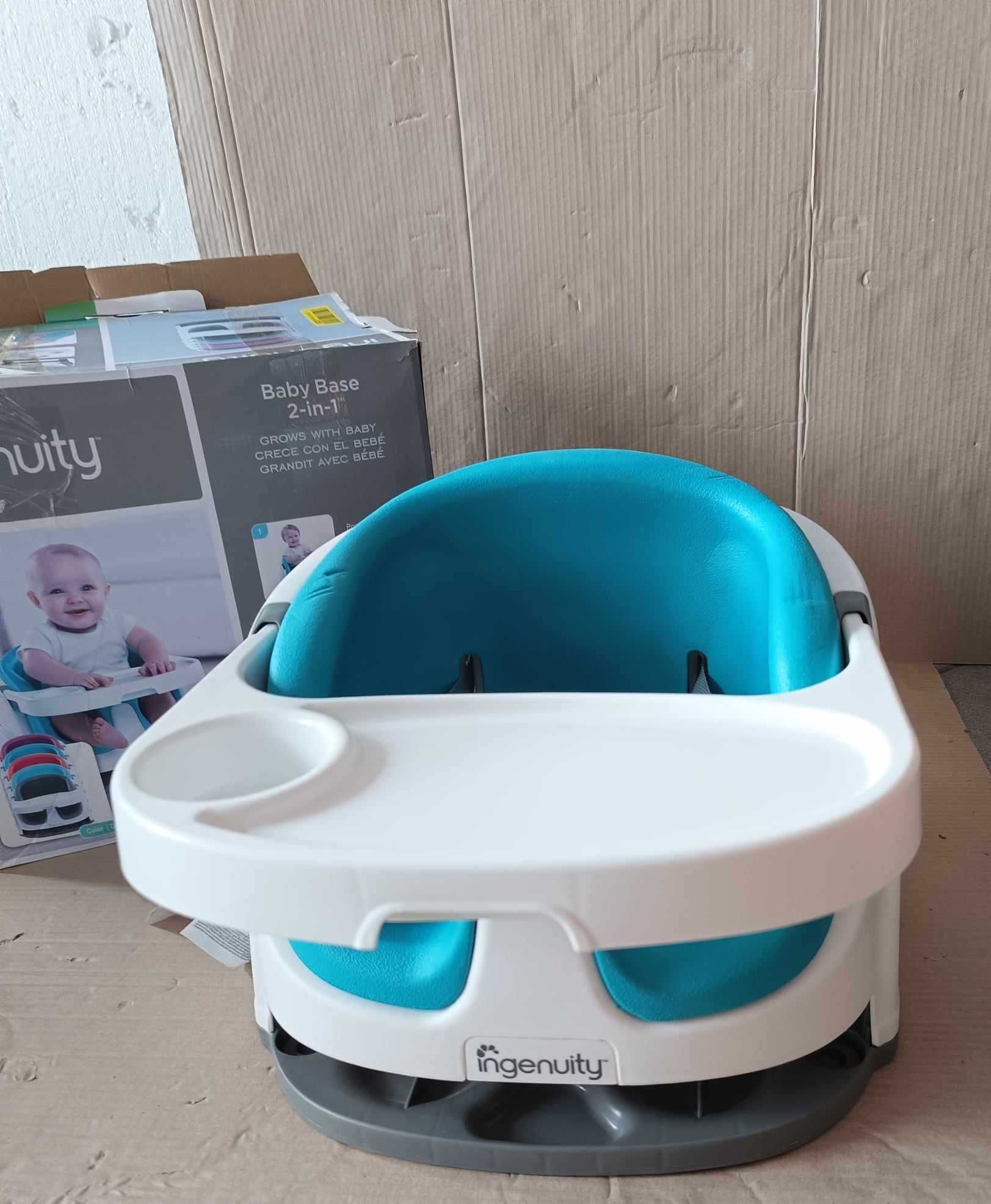 Ingenuity Baby Base 2w1. krzesełko wielofunkcyjne do karmienia nowe