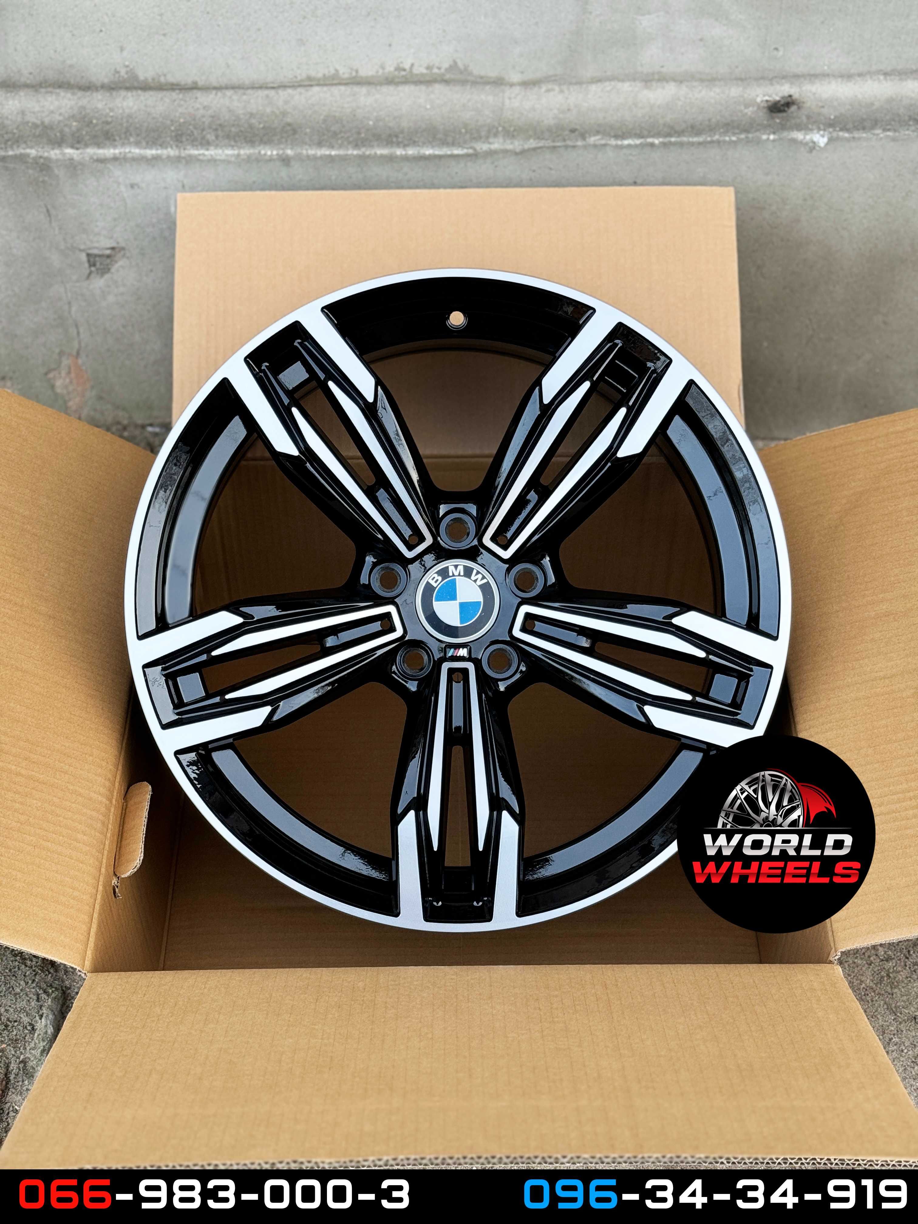 Диски R19 5x120 BMW E70 E53 F30 F10 F06 F25 F15 F16 разноширокие 433