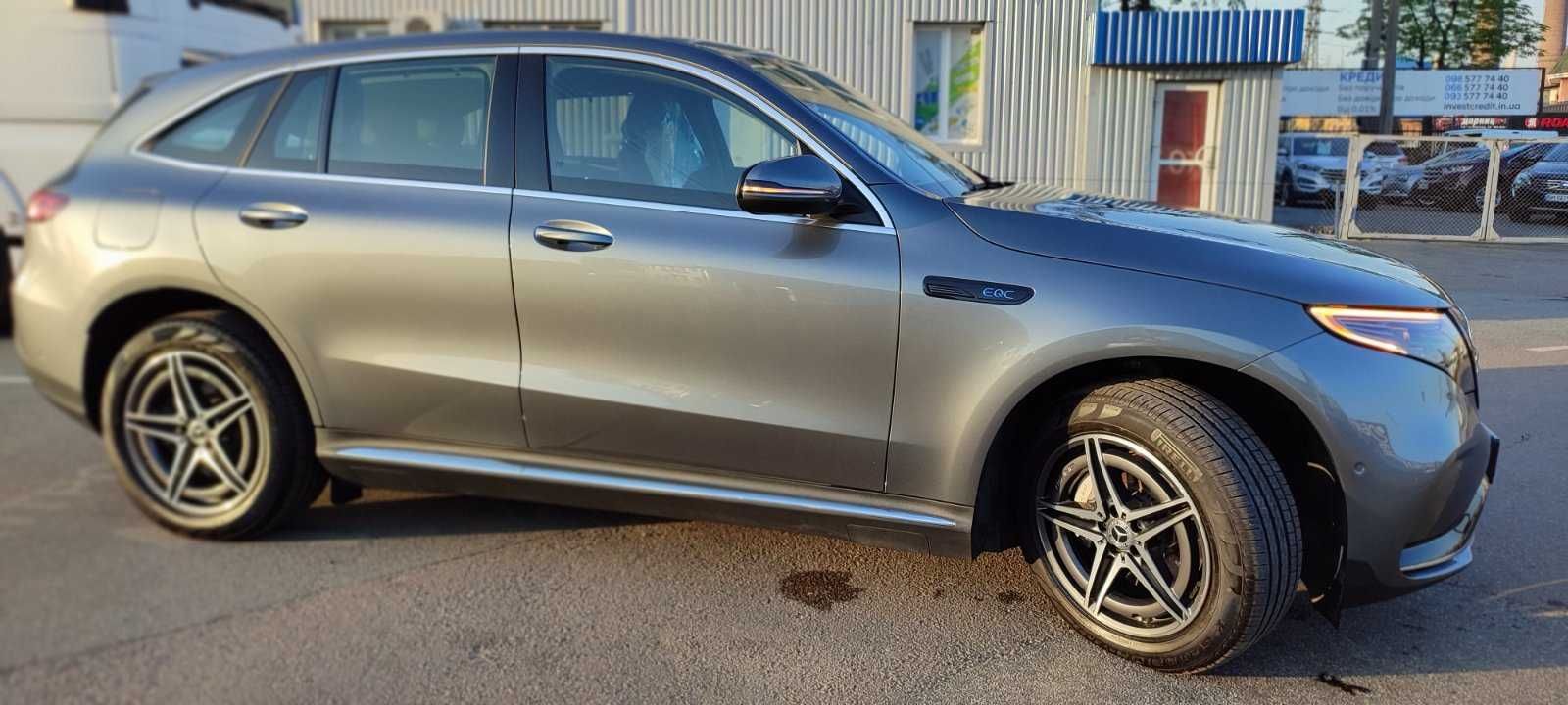 MERSEDES EQC 400 AWD AMG 2020 пневмо 80 квт на 450 км