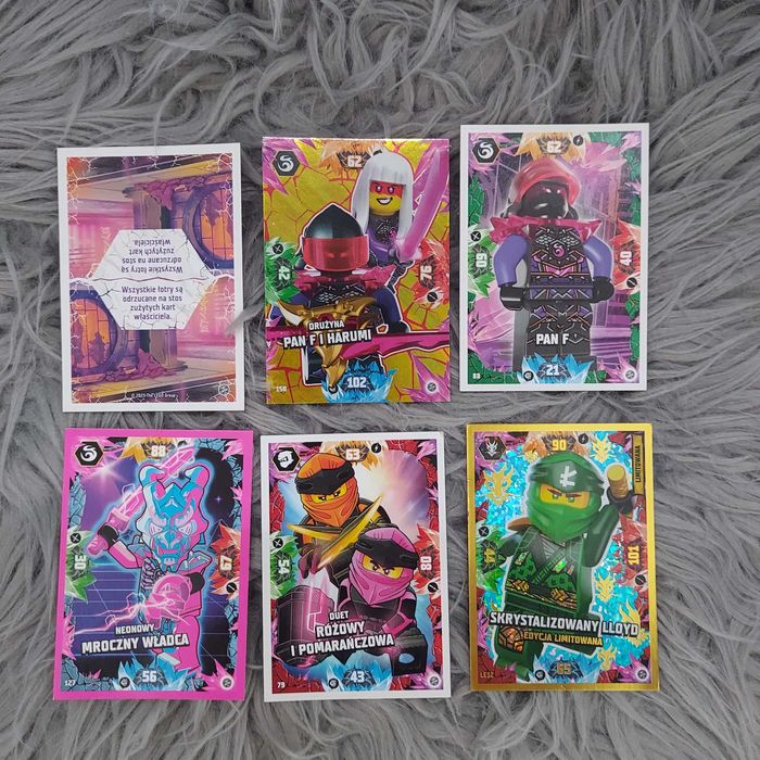 Karty ninjago seria 8