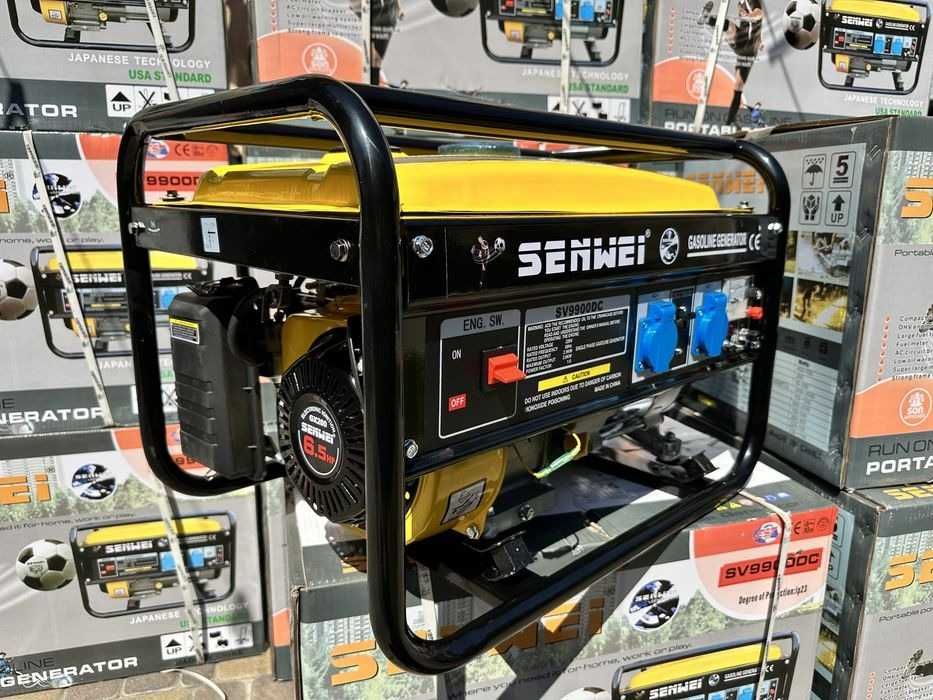 Чотиритактний генератор Senwei SV9900DC (3.5 кВт) Бензиновий Санвей