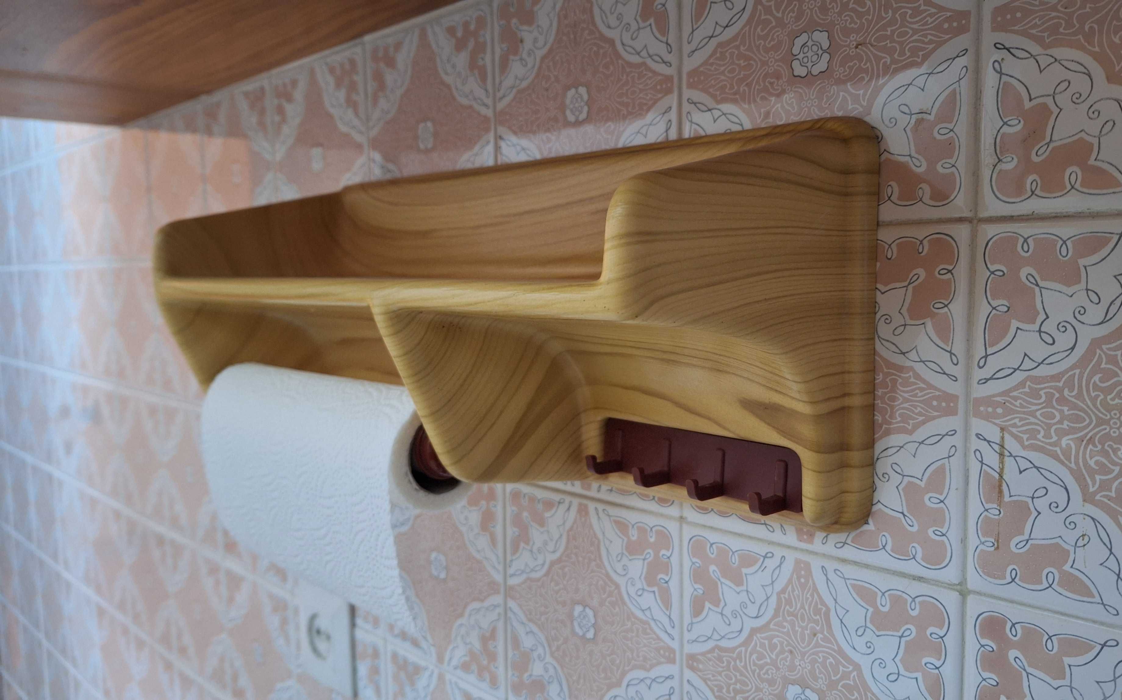 Suporte parede para rolo papel cozinha