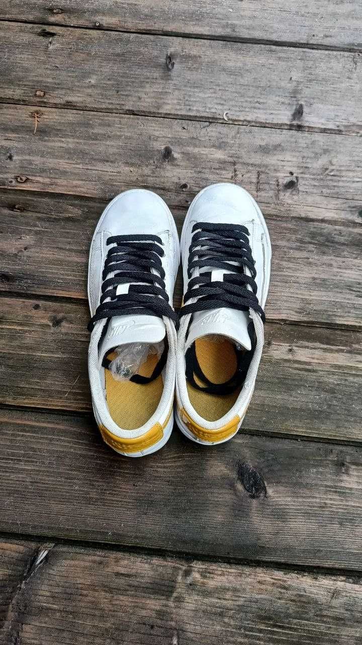 Кросівки, 38р. Шкіряні кросівки. Кросівки найк. Nike. Nike Blazer Low