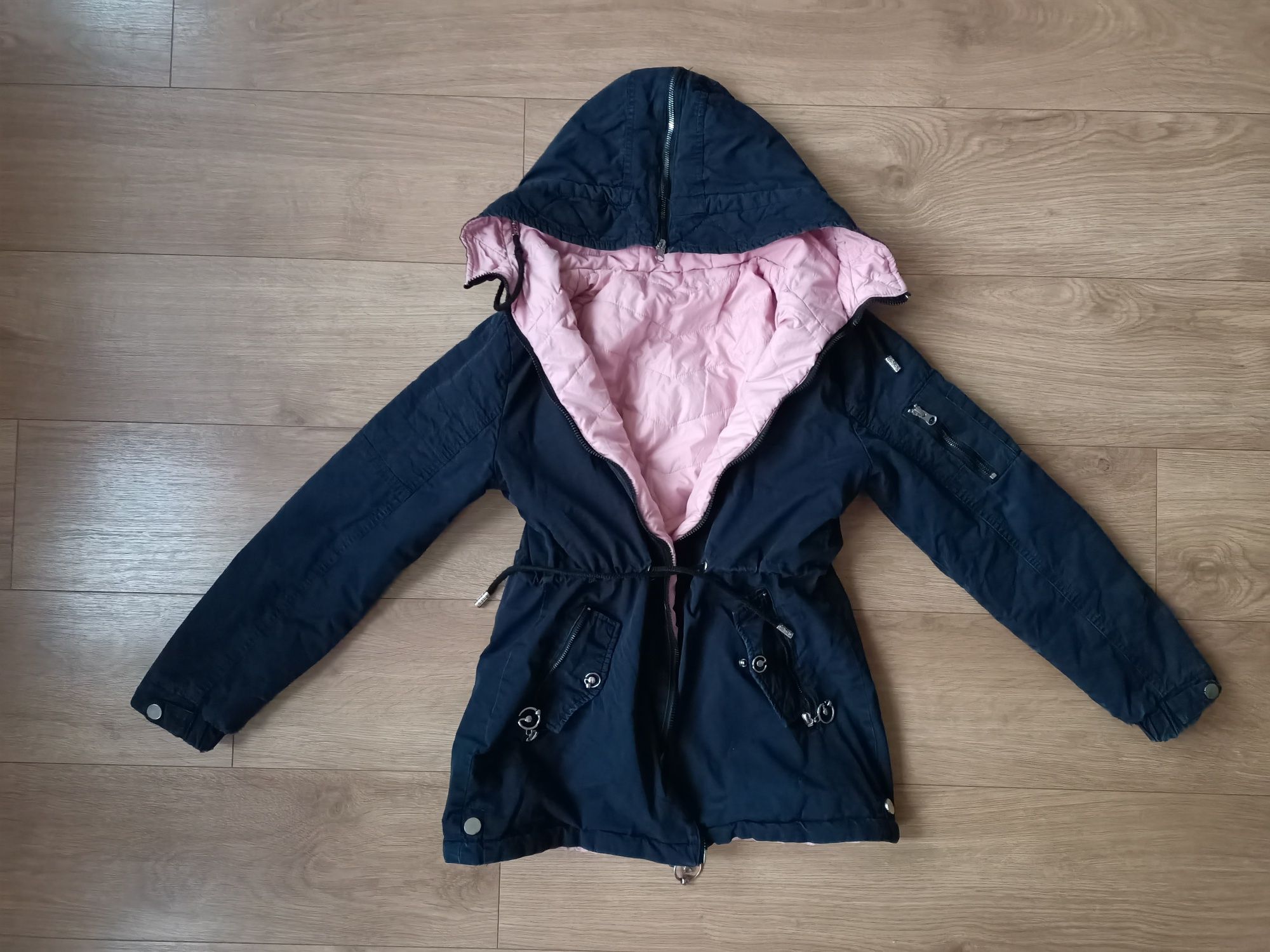 Parka dwustronna