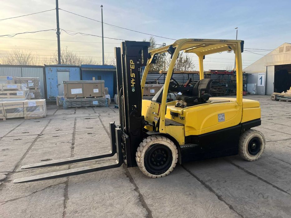 Wózek widłowy - KONTENEROWY - HYSTER J4.5XN - elektryk - TRIPLEX