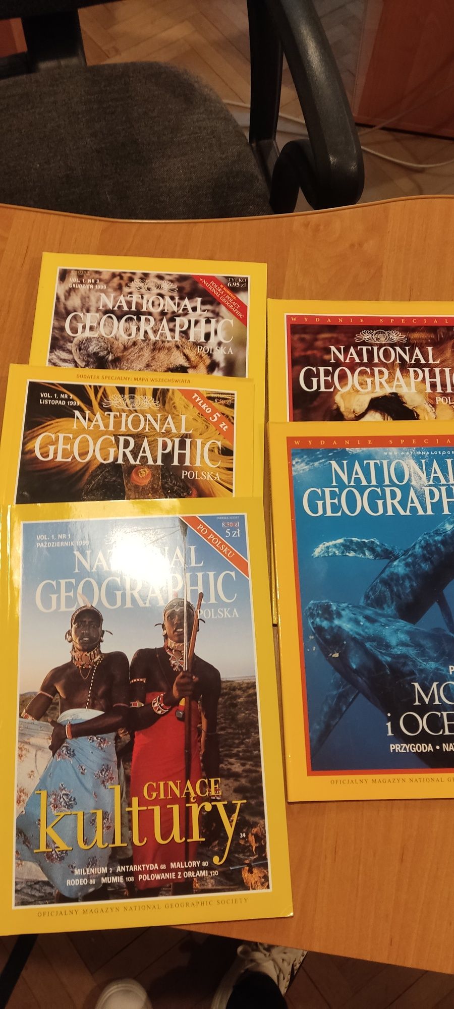 National Geographic Miesięczniki od 1999 - 2008