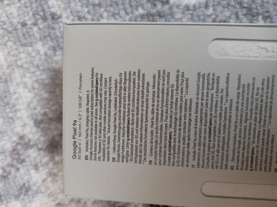 Google Pixel 9A jak nowy !! 2miesieczny !! 8/128GB