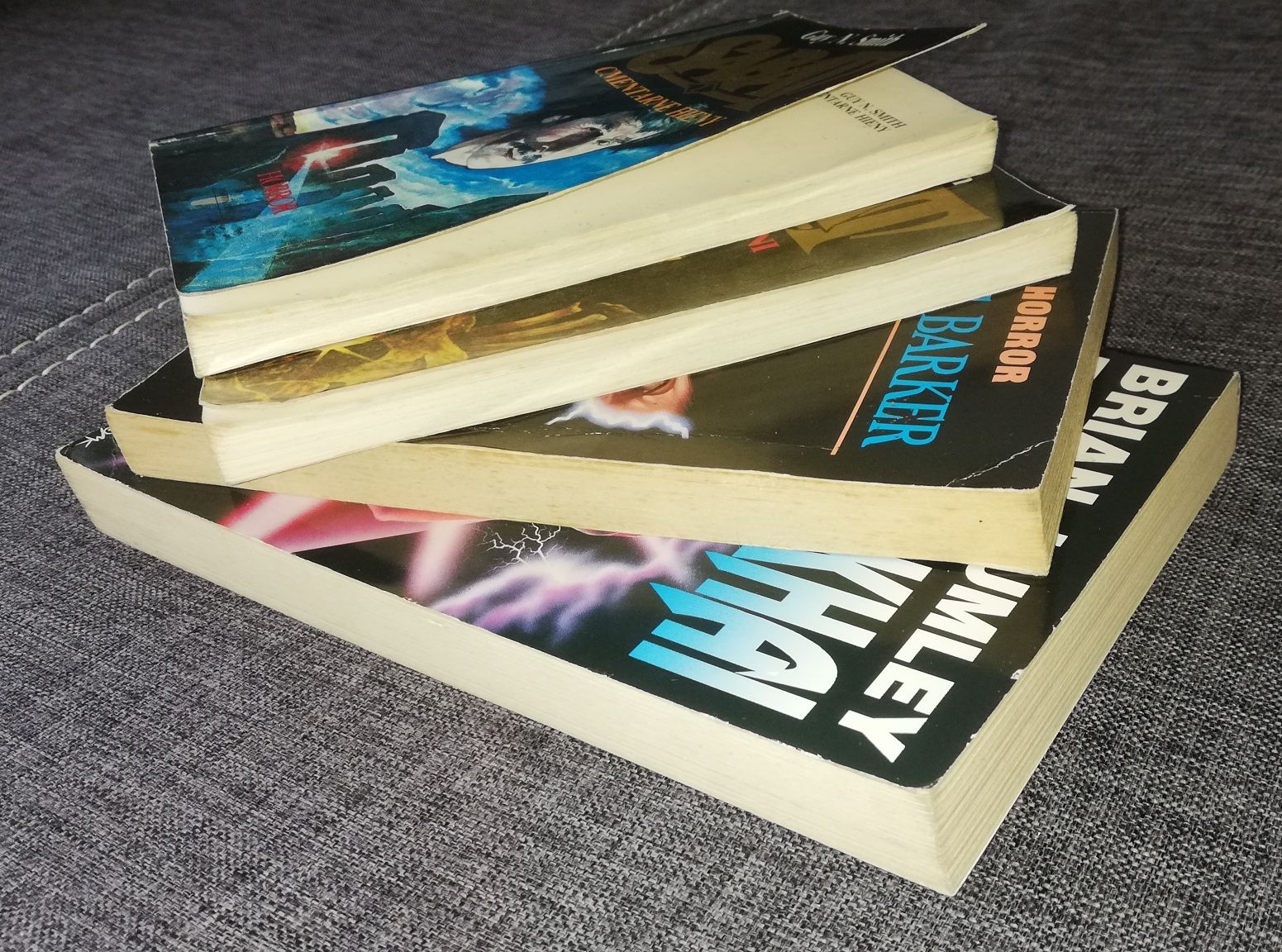 Guy N. Smith, Clive Barker, Brian Lumley