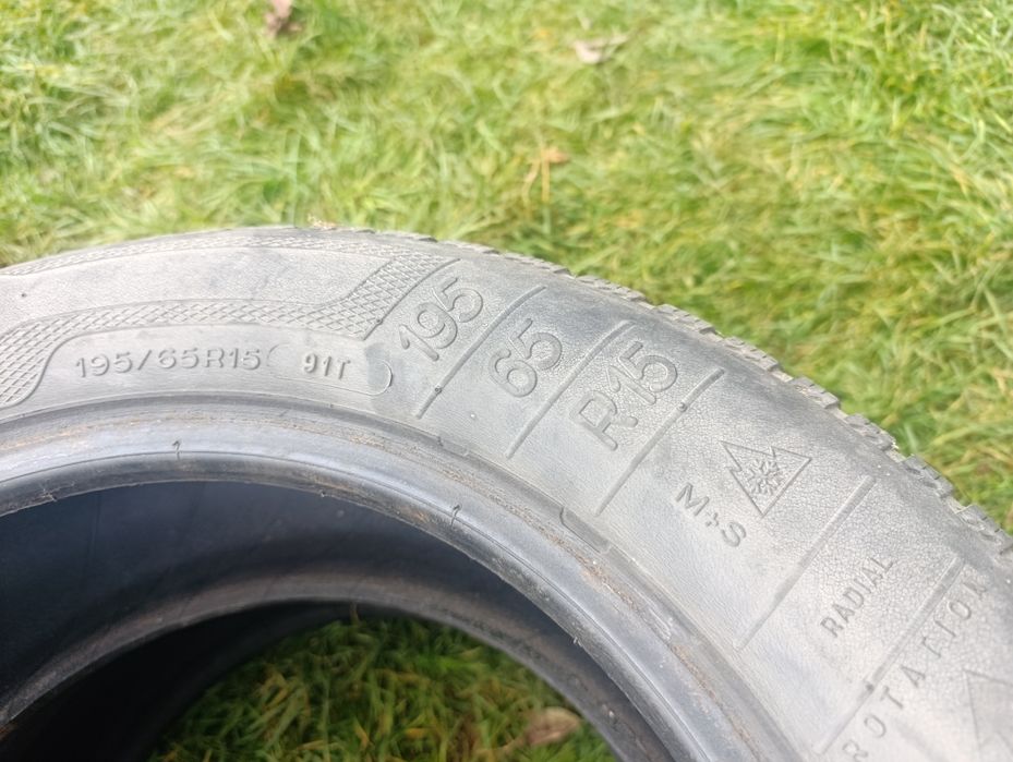 продам зимову резину 2шт 195/60 R15