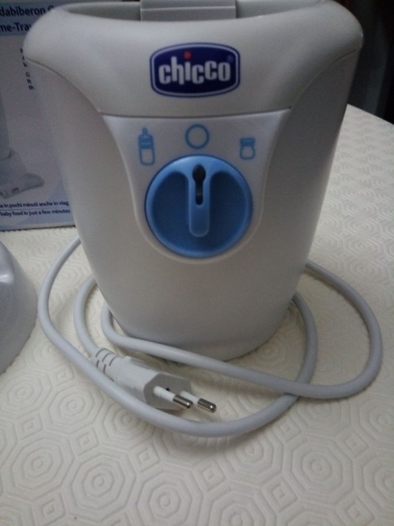 Aquecedor de biberões casa e viagem Chicco