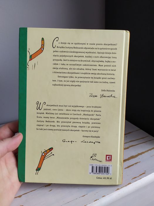 Niesamowite przygody dziesięciu skarpetek. Justyna Bednarek