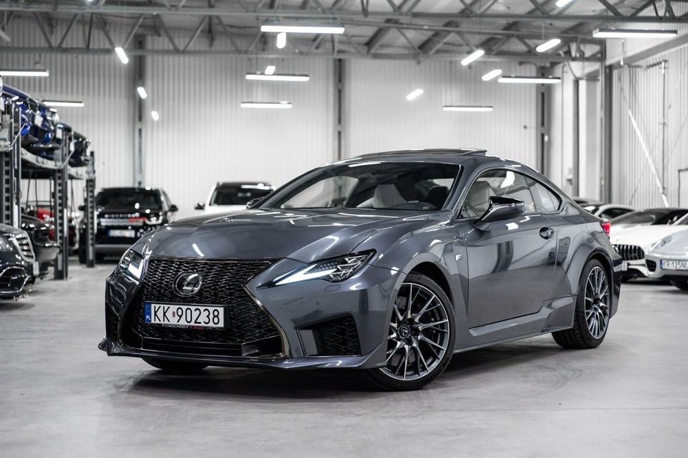 Lexus RC V8 5.0L 477KM. Salon PL. 10 tys km. Gwarancja do 02.2026.