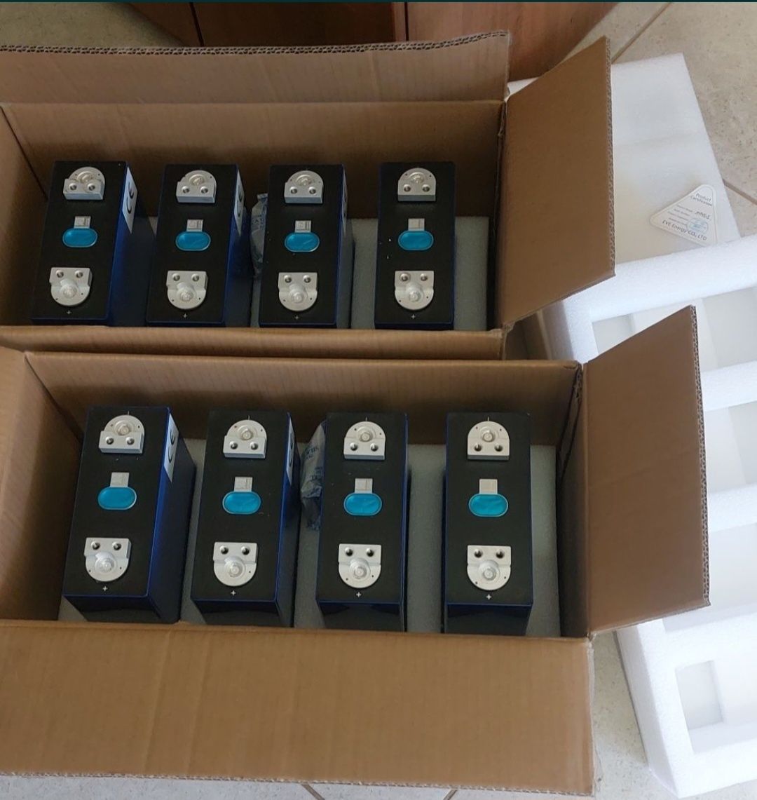 Аккумулятор ячейка Eva 280 AH EVE LF280K 3.2V Lifepo4 комірки