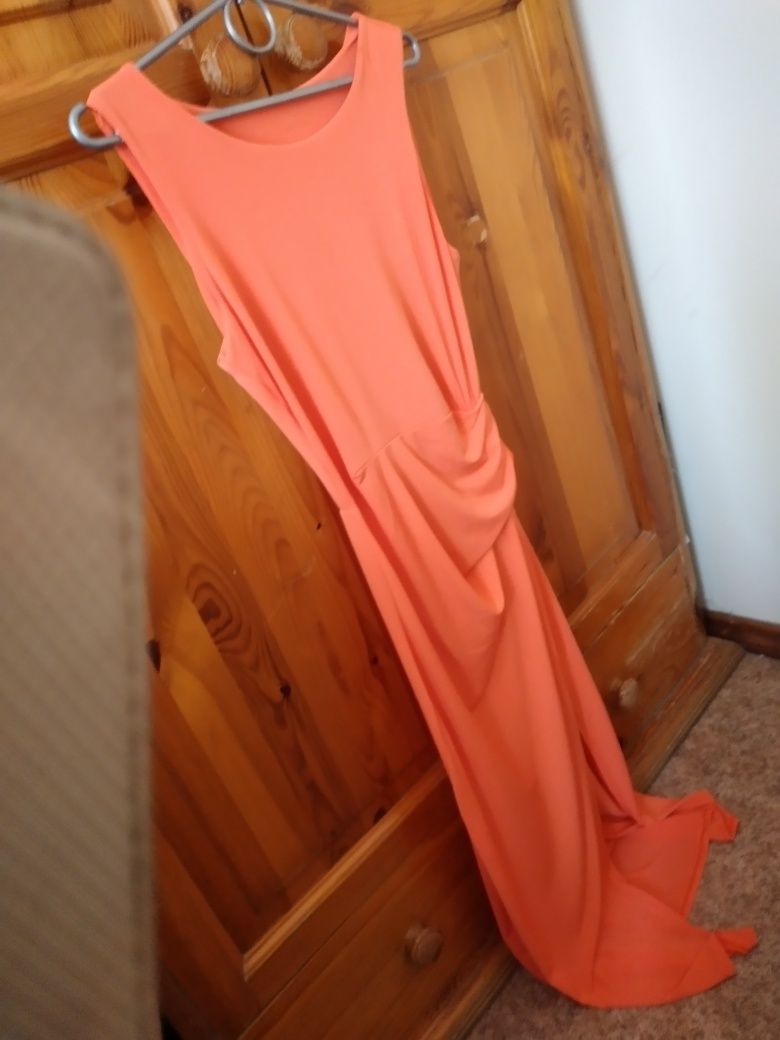 Neonowa sukienka z r rozmiar M/L