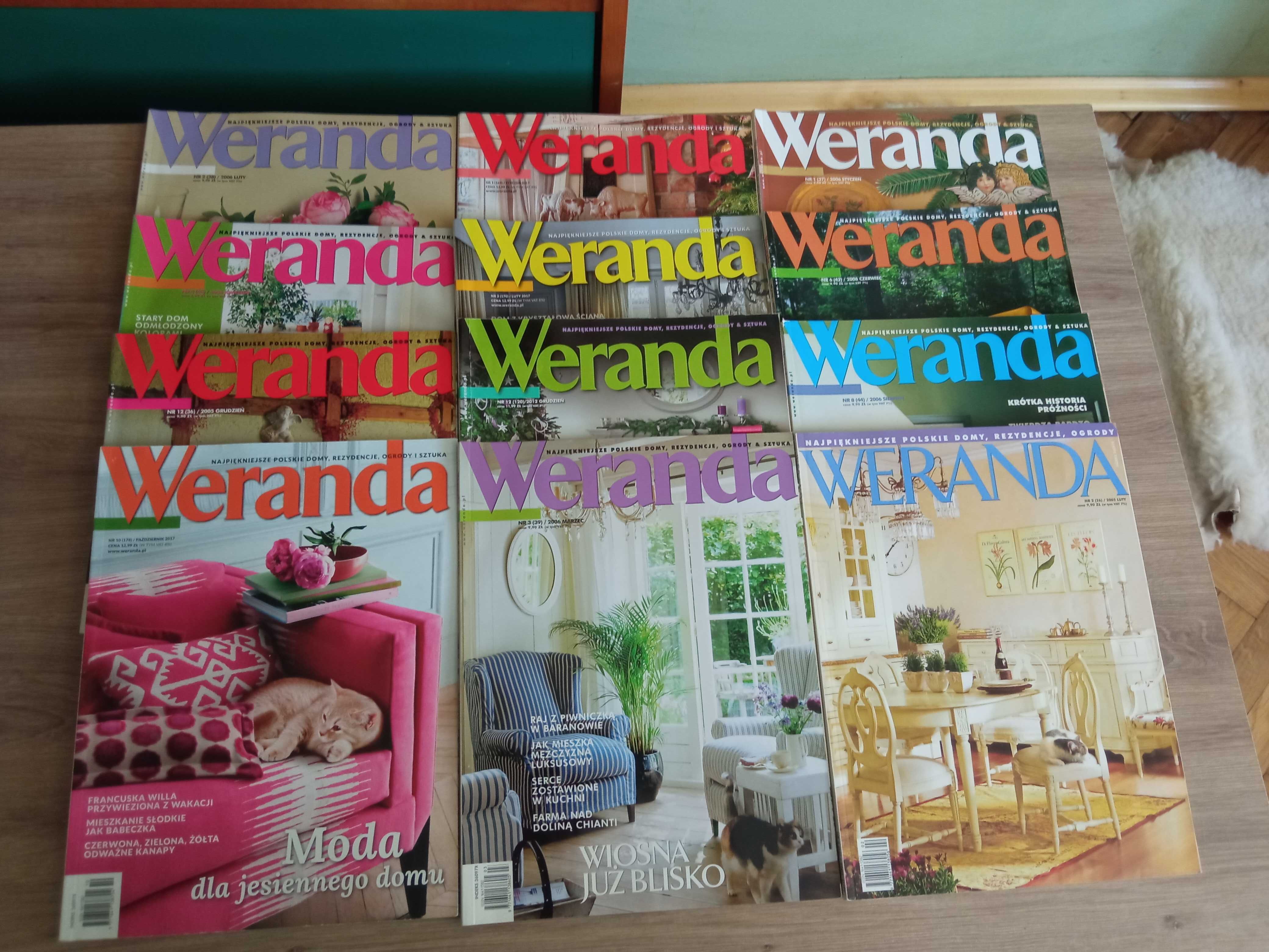 Czasopismo Weranda, archiwalne roczniki, 30 sztuk